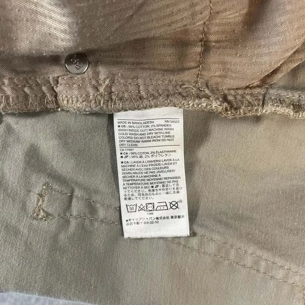 Banana Republic Straight Leg Khaki Casual Pants, Men’s35x32
